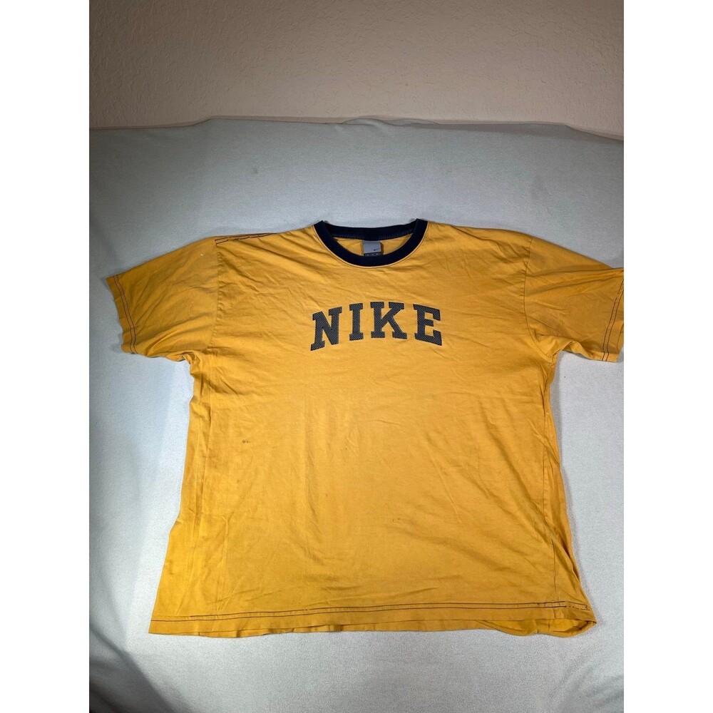 Vintage Nike silver label XL t shirt back center swoosh